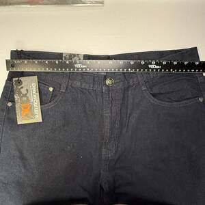 Denim Culture Denim Jeans Men's 38/30 Black Straight Dark Wash